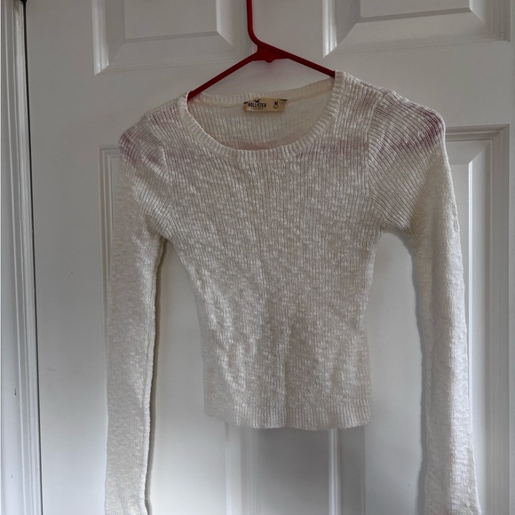 Hollister Cream Knit Pullover - Picture 2 of 3